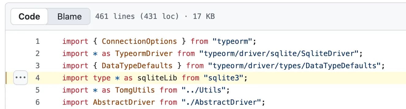 Code Snippet